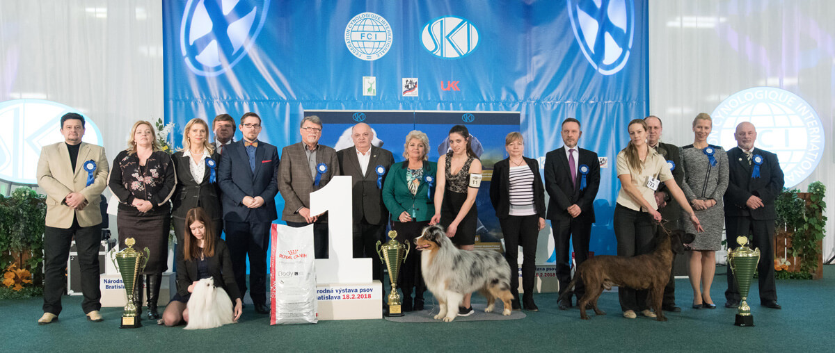 Národná výstava psov Bratislava 18.2.2018